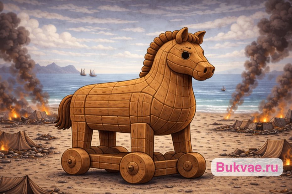 Троянский конь. Легенда и миф