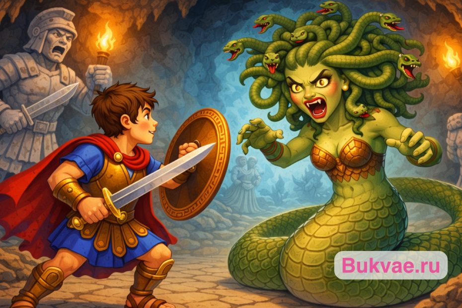 Персей и медуза горгона