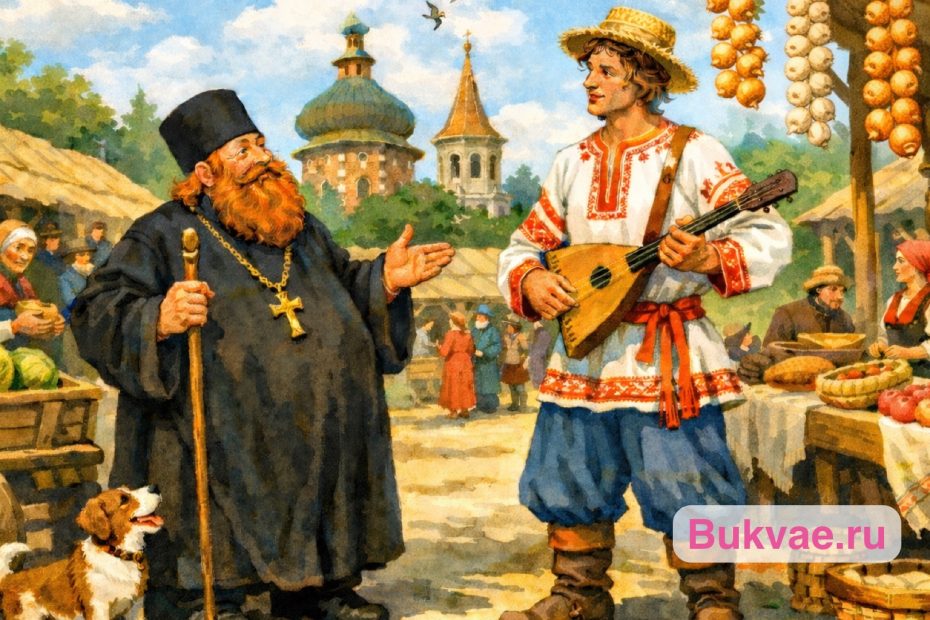 Сказка о попе и работнике