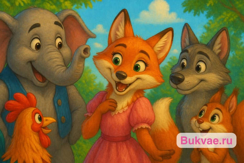 Сказка хвосты