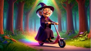 Сказка про Бабу Ягу и Волшебный самокат
